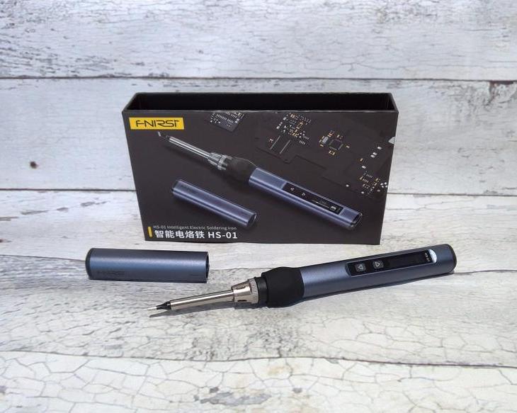 Обзор портативного паяльника Fnirsi HS